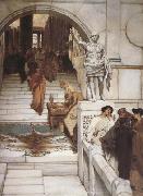 Alma-Tadema, Sir Lawrence An Audience at Agrippa's (mk23) USA oil painting artist